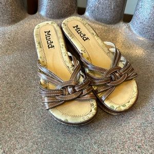 Y2K Mudd slip on sandals